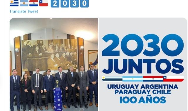 开云体育官网-百年世界杯回开始的地方 南美4国申办2030世界杯